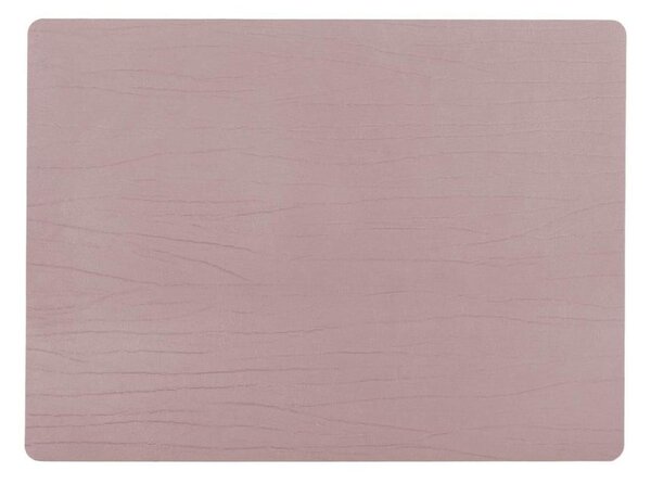 Ružové prestieranie z recyklovanej kože ZicZac Titane, 33 x 45 cm