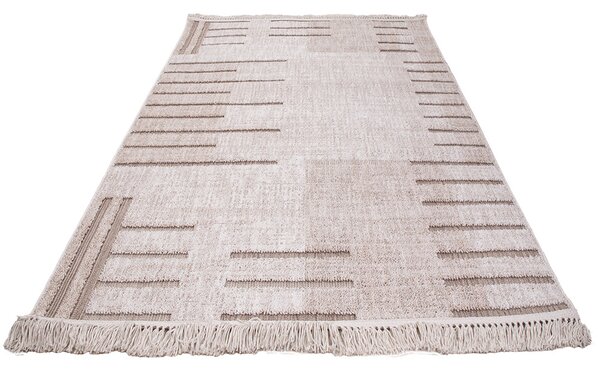 Koberec Benita 091A D.BEIGE/CREAM rozmery koberec: 120x170 cm