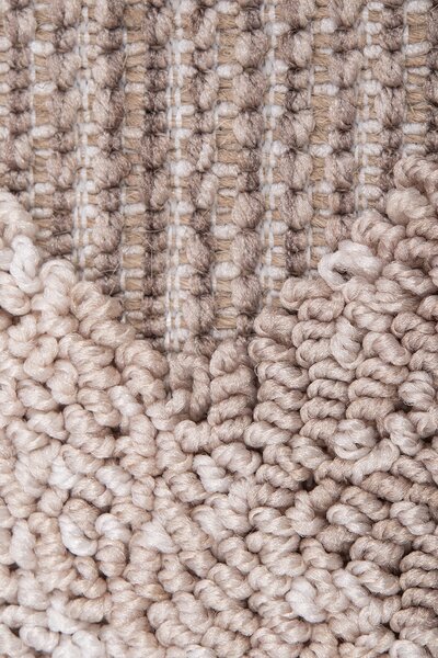 Koberec Benita 095A D.BEIGE/CREAM rozmery koberec: 60x100 cm