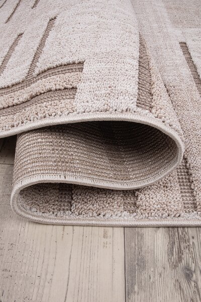 Koberec Benita 091A D.BEIGE/CREAM rozmery koberec: 120x170 cm