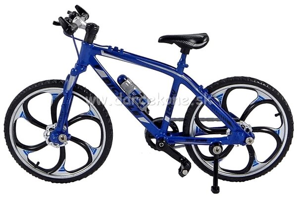 Bicykel modrý 18cm