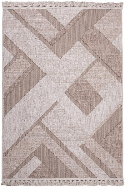 Koberec Benita 095A D.BEIGE/CREAM rozmery koberec: 60x100 cm