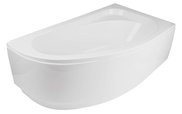 Besco Krycí panel k asymetrickej vani Cornea P 140x80 (150x100), biely BESCO-Rozmery: 140x80, BESCO-Farba: Biela, BESCO-Orientácia: Ľavá