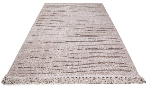 Koberec Benita 099A D.BEIGE/CREAM (Bebeda) rozmery koberec: 80x150 cm