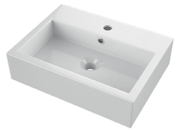 BPS-koupelny Doskové keramické umývadlo CSS 51-38 (51x38x13 cm)