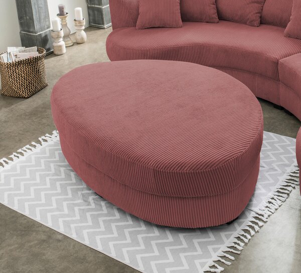 SEDACIA SÚPRAVA, textil, koralová Livetastic - Online Only obývacie izby, Online Only