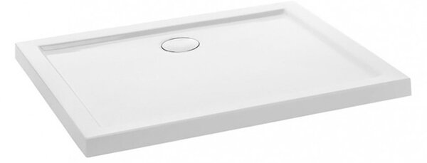 Polimat Obdĺžniková akrylátová sprchová vanička Goliat 2 90x80 (100x80, 100x90, 110x80, 110x90, 120x80, 120x90, 120x100) POLIMAT-Farba: Biela, POLIMAT-Rozmery: 90x80