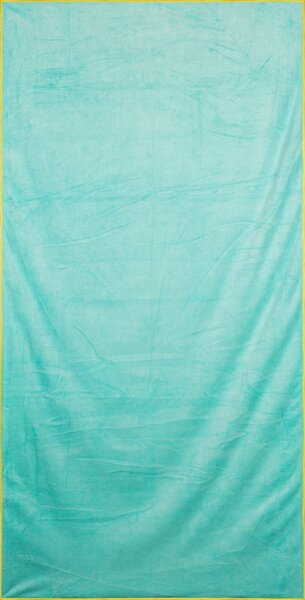 RÝCHLOSCHNÚCA PLÁŽOVÁ OSUŠKA Z MIKROVLÁKNA IGA 80X160 CM SVETLOTYRKYSOVÁ
