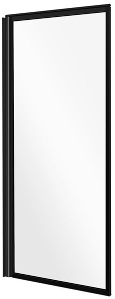 Besco Vaňová zástena ENZO BLACK 70140 (70x140 cm | Transparent)