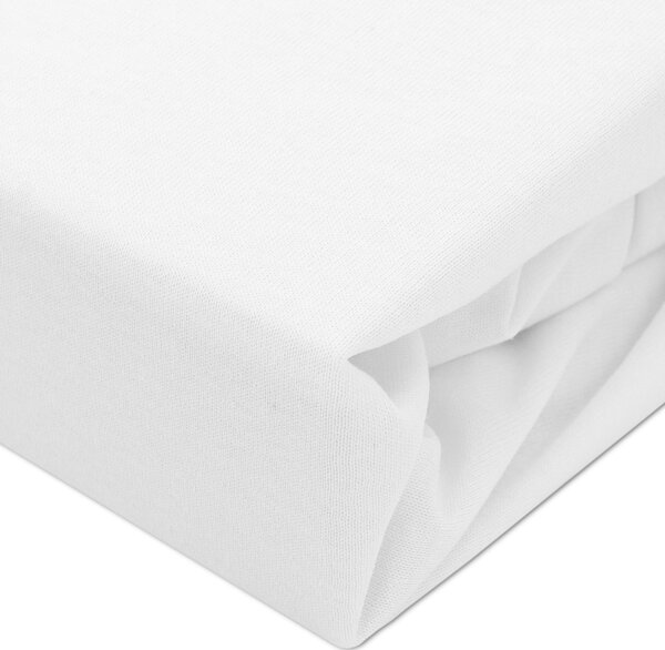 DETSKÉ NEPRIEPUSTNÉ JERSEY PRESTIERADLO SG 001 60X120 CM BIELA