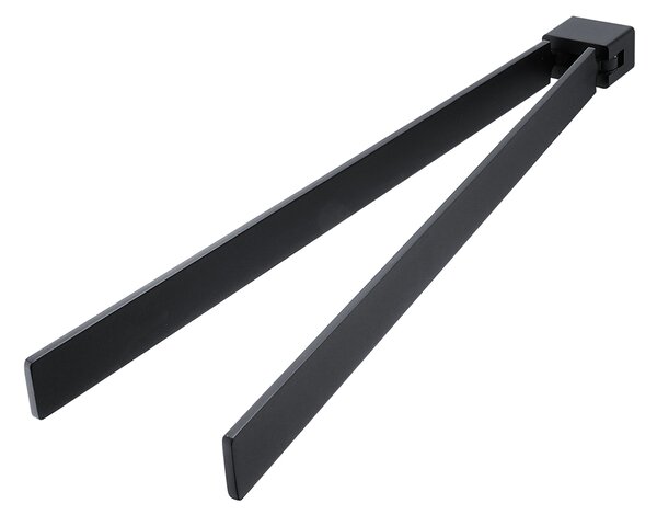Nimco Držiak na uteráky otočný, 38 cm. KIBO čierna - Ki-14096-90