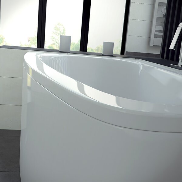 Besco Krycí panel k asymetrickej vani Luna P 150x80, biely BESCO-Farba: Biela, BESCO-Orientácia: Ľavá