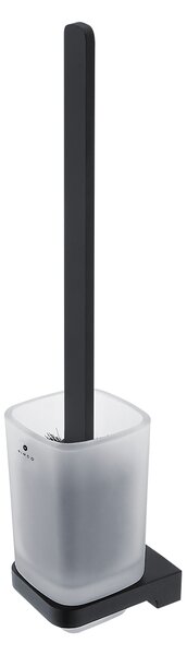Nimco WC kefa s hranatou rukoväťou MAYA čierna - MAC 29094CN-HR-90