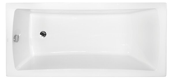 Besco Akrylátová obdĺžniková vaňa Optima 140x70 (150x70, 160x70, 170x70) BESCO-Rozmery: 140x70, BESCO-Farba: Biela
