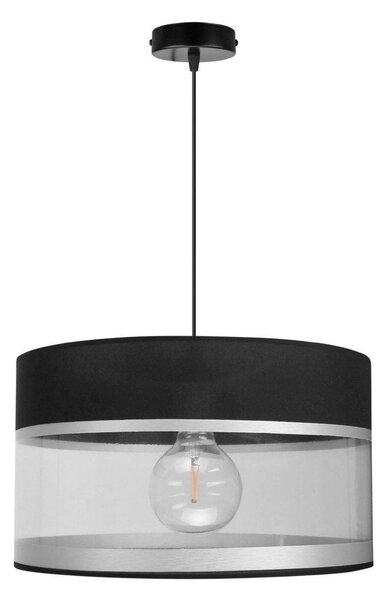 Závesné svietidlo Elegance, 1x textilné tienidlo (výber z 5 farieb - kombinácia 2 farieb), (výber z 3 farieb konštrukcie), (fi 35cm)