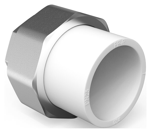 Mexen PPR šróbenie mufové zvárané pre PPR rúry 50 x 6/4 GW - W97355-5064F-00