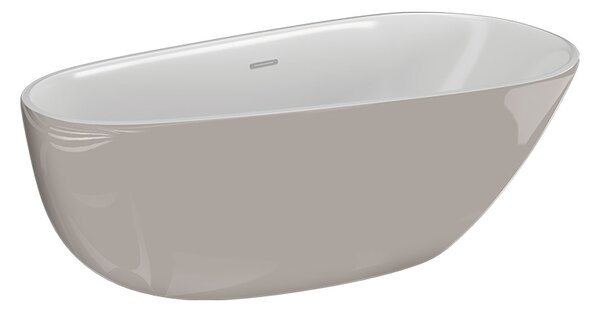 Polimat Akrylátová voľne stojaca vaňa Shila 170x85 POLIMAT-Rozmery: 170x85, POLIMAT-Farba vane: Biela / biela lesk