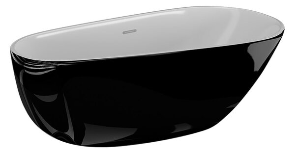 Polimat Akrylátová voľne stojaca vaňa Shila 170x85 POLIMAT-Rozmery: 170x85, POLIMAT-Farba vane: Biela / biela lesk