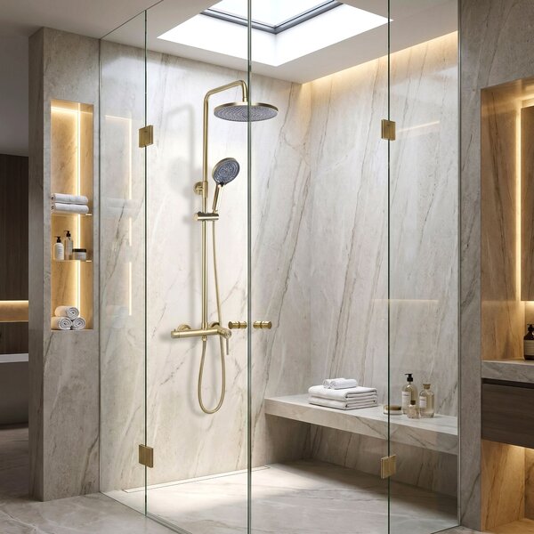 Sprchový set Rea Foster Brush Gold