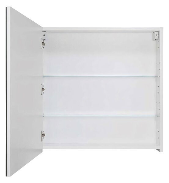 Comodo Zrkadlová skrinka Ticino 60 ZS LED-B s osvetlením Any LED 30 B, čierna