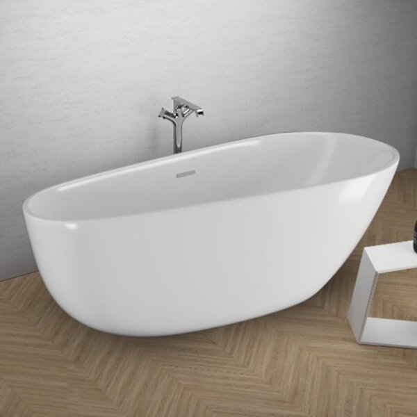 Polimat Akrylátová voľne stojaca vaňa Shila 170x85 POLIMAT-Rozmery: 170x85, POLIMAT-Farba vane: Biela / biela lesk