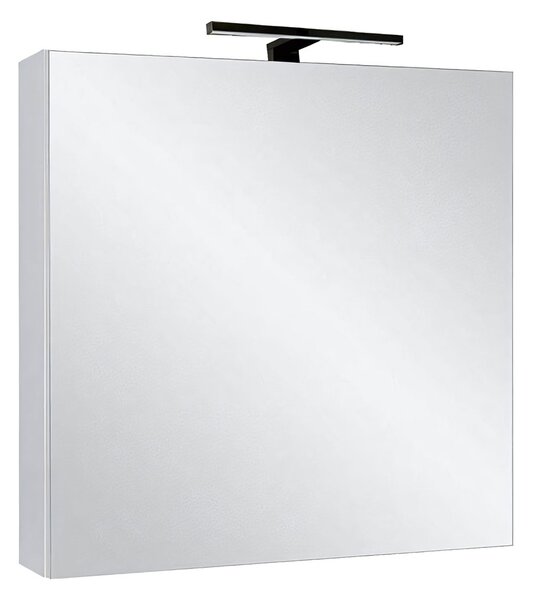 Comodo Zrkadlová skrinka Ticino 60 ZS LED-B s osvetlením Any LED 30 B, čierna
