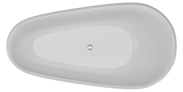 Polimat Akrylátová voľne stojaca vaňa Shila 170x85 POLIMAT-Rozmery: 170x85, POLIMAT-Farba vane: Biela / biela lesk