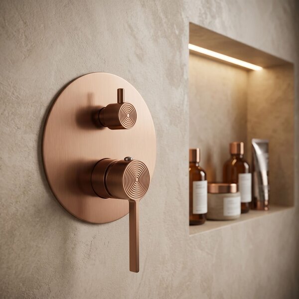 Podomietková sprchová súprava Rea Foster Brush Copper + BOX