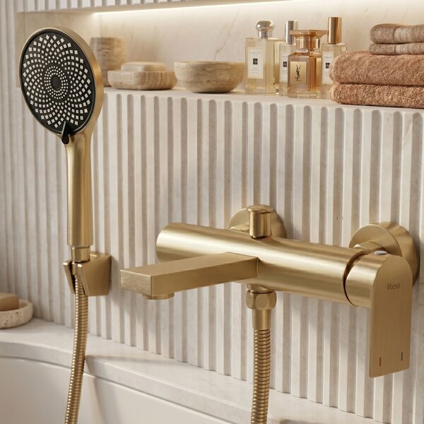 Kúpeľňová batéria REA Hunter Brush Gold