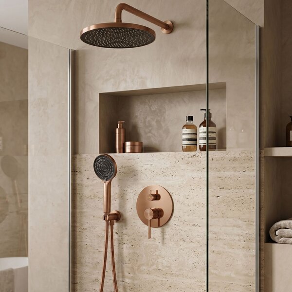 Podomietková sprchová súprava Rea Foster Brush Copper + BOX
