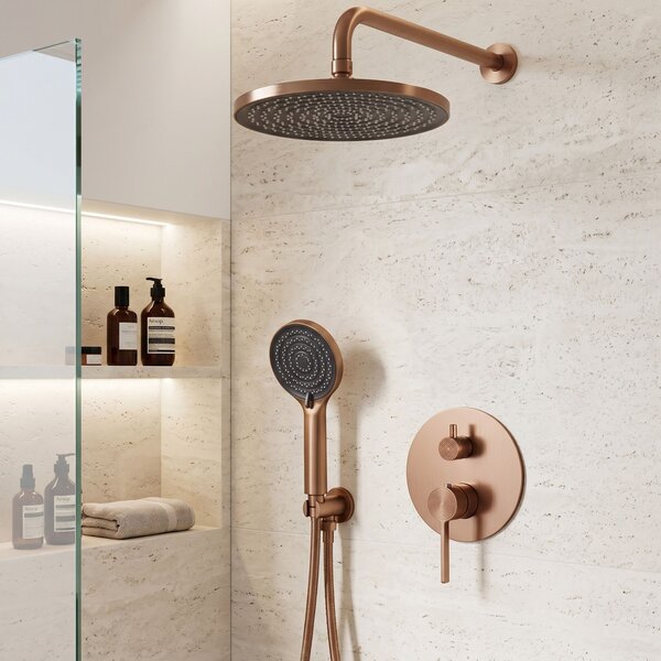 Podomietková sprchová súprava Rea Foster Brush Copper + BOX