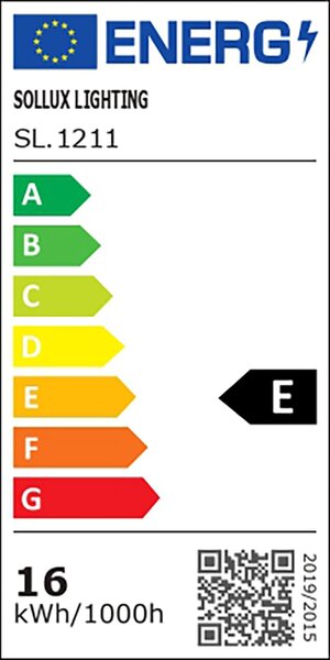 Stropné LED svietidlo Ozzy, 1x LED 16w, 4000k, b