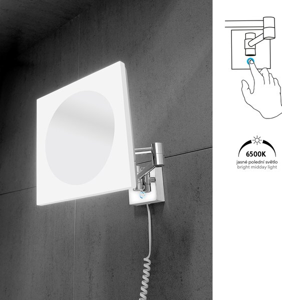 Nimco Kozmetické podsvietené LED zrkadlo - ZK 20465-26