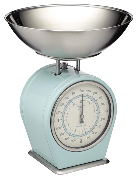 Mechanická kuchynská váha Vintage blue - 4 kg