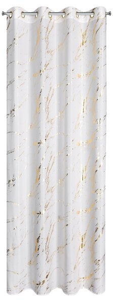 ZÁVES NA KRÚŽKOCH LANI 140X250 CM VZOROVANÁ