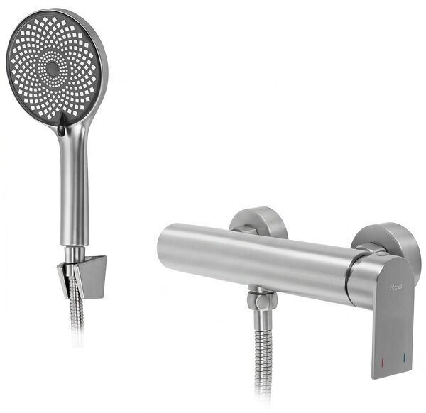 Sprchová batéria Rea Hunter Brushed Nickel