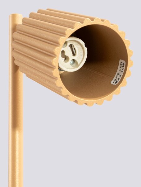 Stolová lampa v zlatej farbe (výška 43 cm) Gleam – Sollux
