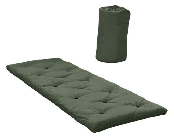 Zelený futónový matrac 70x190 cm Bed In a Bag Olive – Karup Design