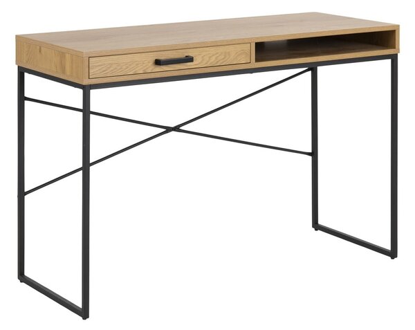 Pracovný stôl v dekore divokého duba Actona, 110 x 45 cm