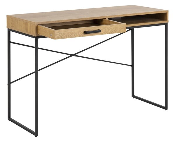 Pracovný stôl v dekore divokého duba Actona, 110 x 45 cm