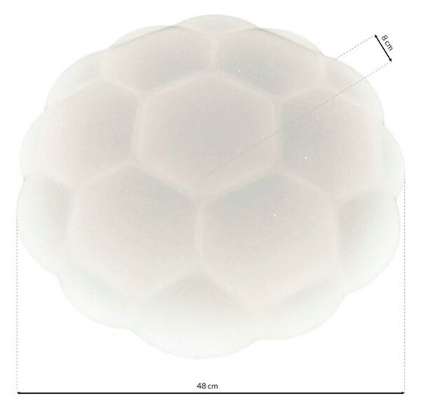 Stropné LED svietidlo Cloud, 1x LED 40w, 3000-6000k, w
