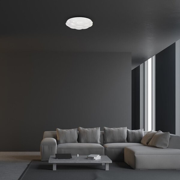 Stropné LED svietidlo Cloud, 1x LED 40w, 3000-6000k, w