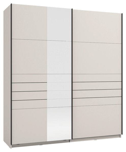 ŠAT. SKRIŇA S POSUV. DVERAMI, kašmírová, 195/217,5/60 cm Xora - Skrine