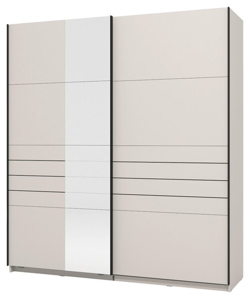 ŠAT. SKRIŇA S POSUV. DVERAMI, kašmírová, 195/217,5/60 cm Xora - Skrine