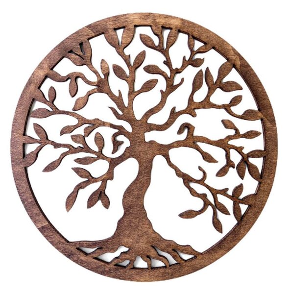 Flukoland Obraz Strom života Simple Walnut 20cm