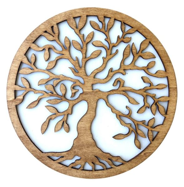 Flukoland Obraz Strom života Simple Oak 20cm