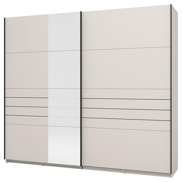 ŠAT. SKRIŇA S POSUV. DVERAMI, kašmírová, 245/217,5/60 cm Xora - Skrine