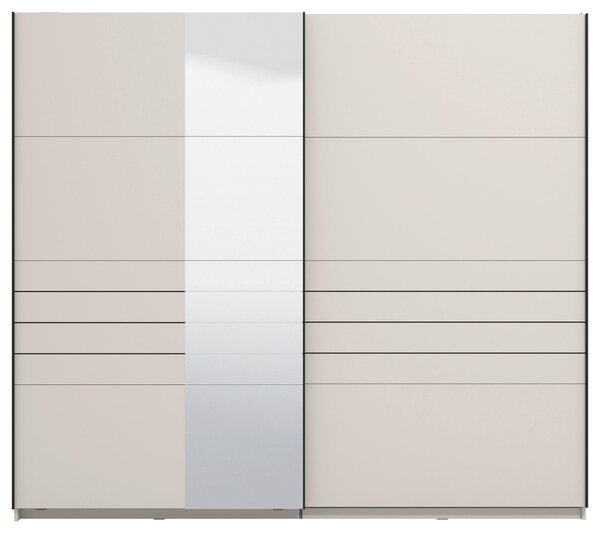 ŠAT. SKRIŇA S POSUV. DVERAMI, kašmírová, 245/217,5/60 cm Xora - Skrine