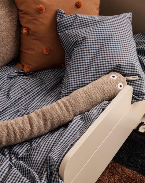 Ferm Living Vankúš Dot, Sugar Kelp/Mustard