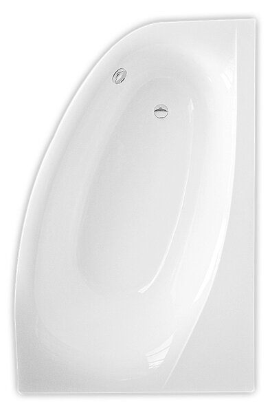 Roth Asymetrická akrylátová vaňa ISABELLA NEO ROTH-Variant: rozmery: 170x110 cm, orientácia: Ľavá - (ISABELLA NEO 170 L - 9700000)